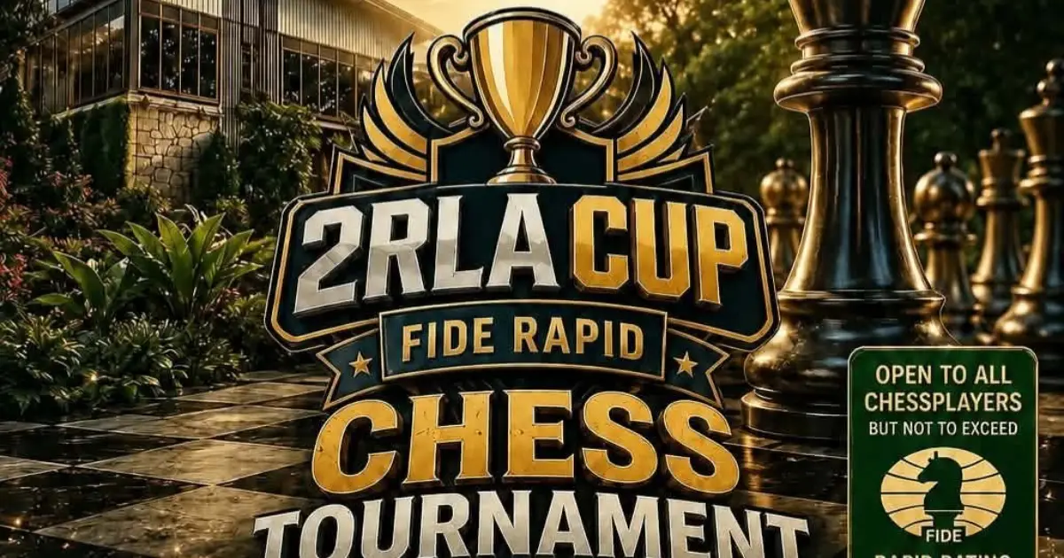 2rla Cup FIDE Rapid Chess Tournament poster