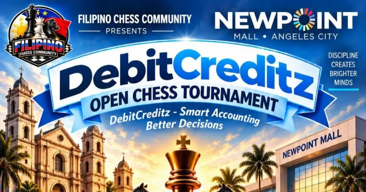 DebitCreditz Open Chess Tournament poster