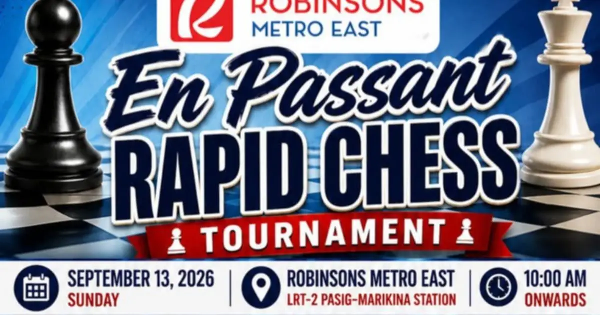 En Passant Rapid Chess Tournament poster