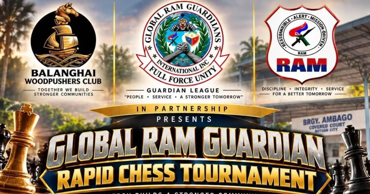 Global RAM Guardian Rapid Chess Tournament poster