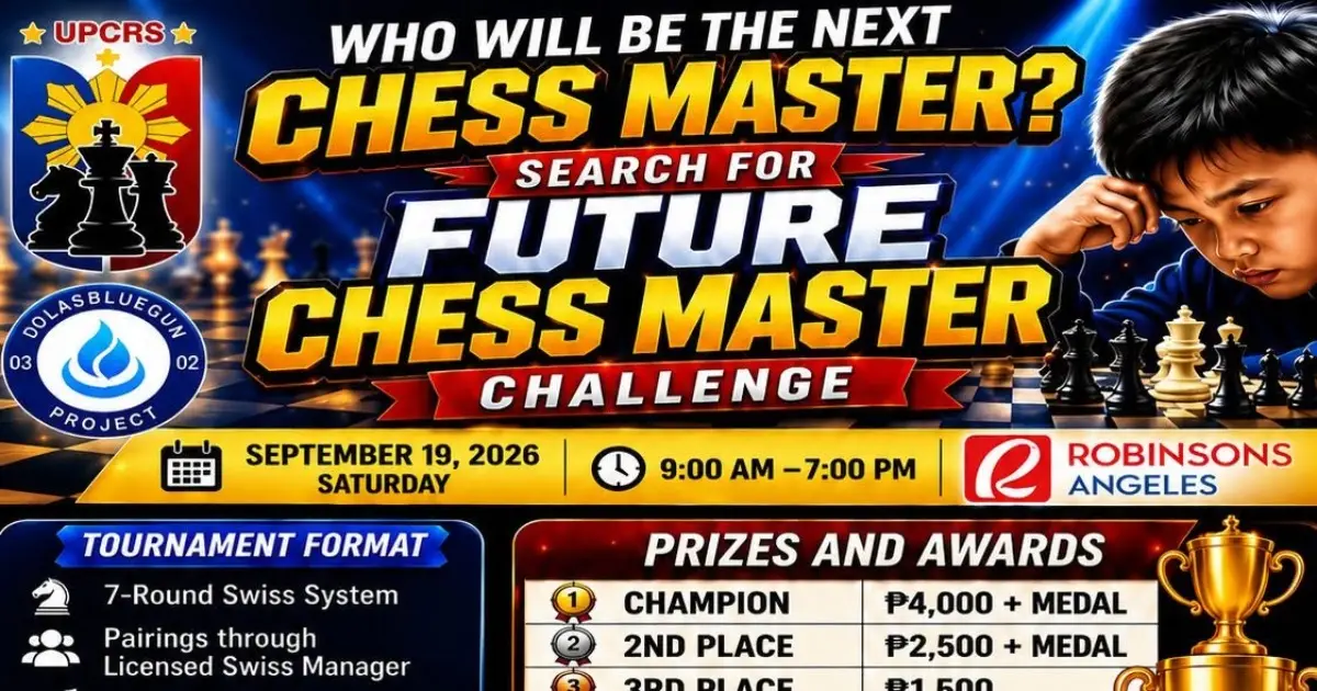 Search For Future Chess Master Challenge poster